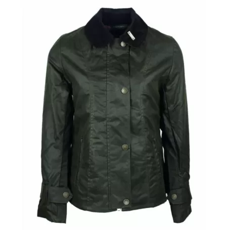 Jaqueta Oxford Azul Âmbar Verde Encerada Jaqueta Oxford Azul Âmbar Verde Encerada
