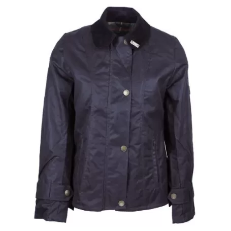 Jaqueta Oxford Azul Âmbar Azul Marinho Encerada