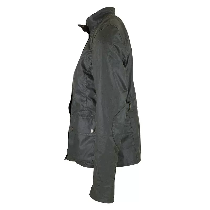 Jaqueta Oxford Azul New York Biker Verde Oliva Encerada