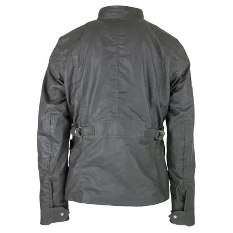 Jaqueta Oxford Azul New York Biker Verde Oliva Encerada