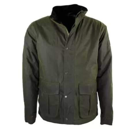 Jaqueta Oxford Azul Kendal Verde Encerada