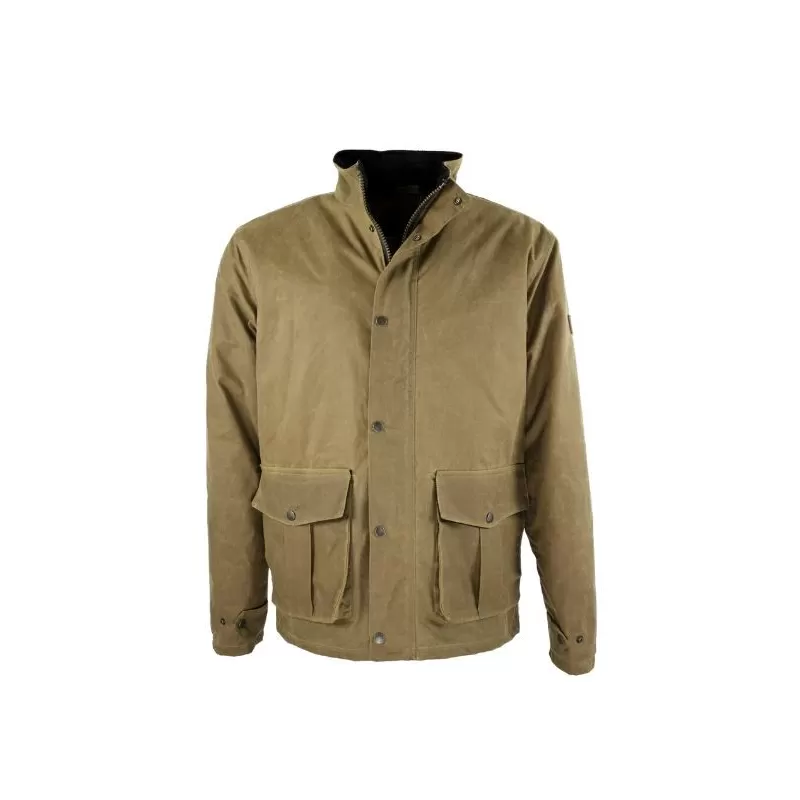 Jaqueta Oxford Azul Kendal Arenito Encerada