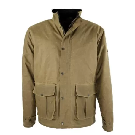 Jaqueta Oxford Azul Kendal Arenito Encerada