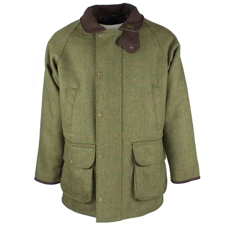 Jaqueta Oxford Blue Brampton Raglan Tweed Loavt Jaqueta Oxford Blue Brampton Raglan Tweed Loavt