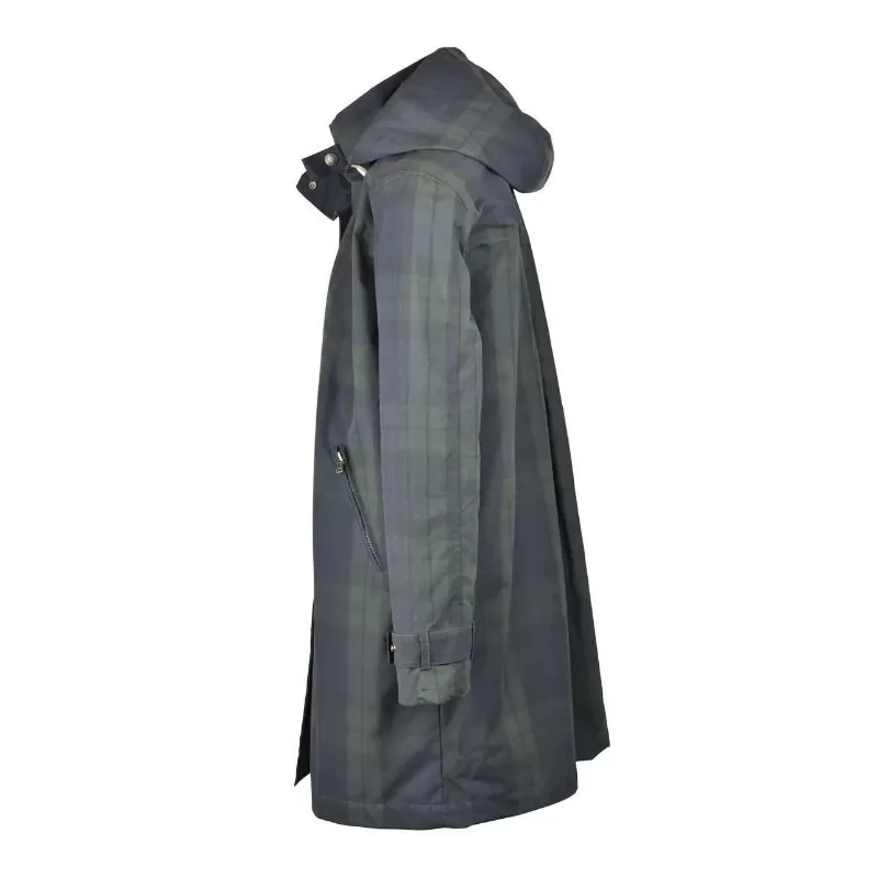 Jaqueta Oxford Brighton Tartan Azul Lavável e Encerada Blackwatch