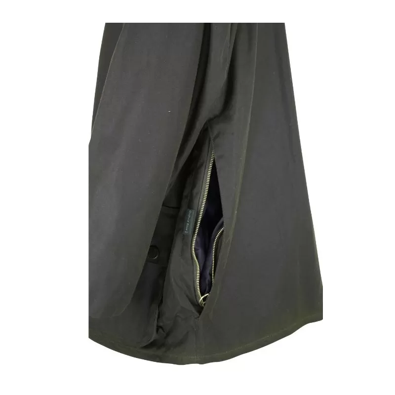 Jaqueta Oxford Azul Gamekeeper Verde Encerada
