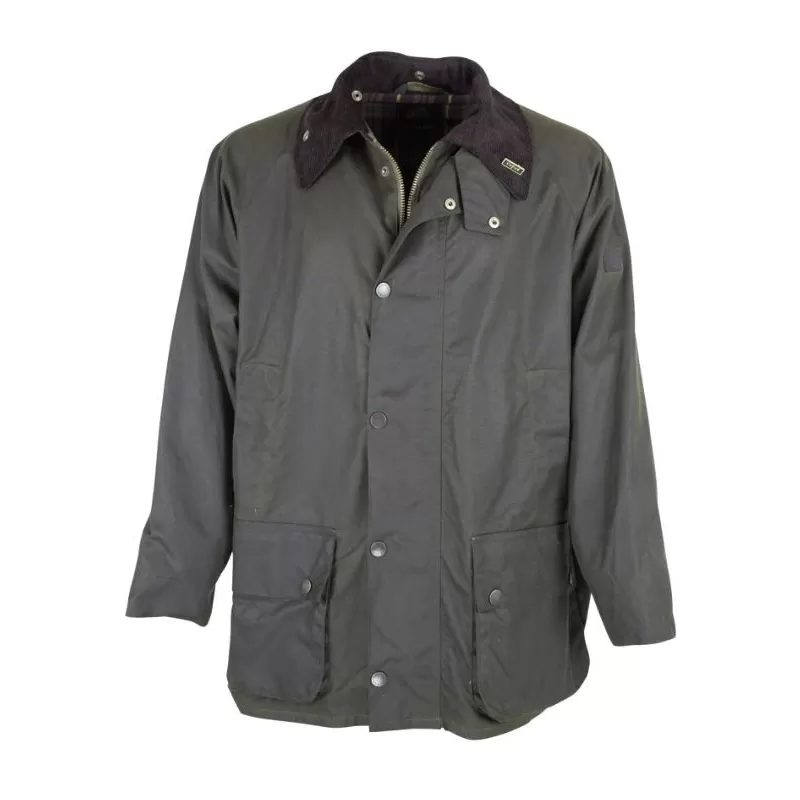 Jaqueta Oxford Azul Gamekeeper Verde Encerada
