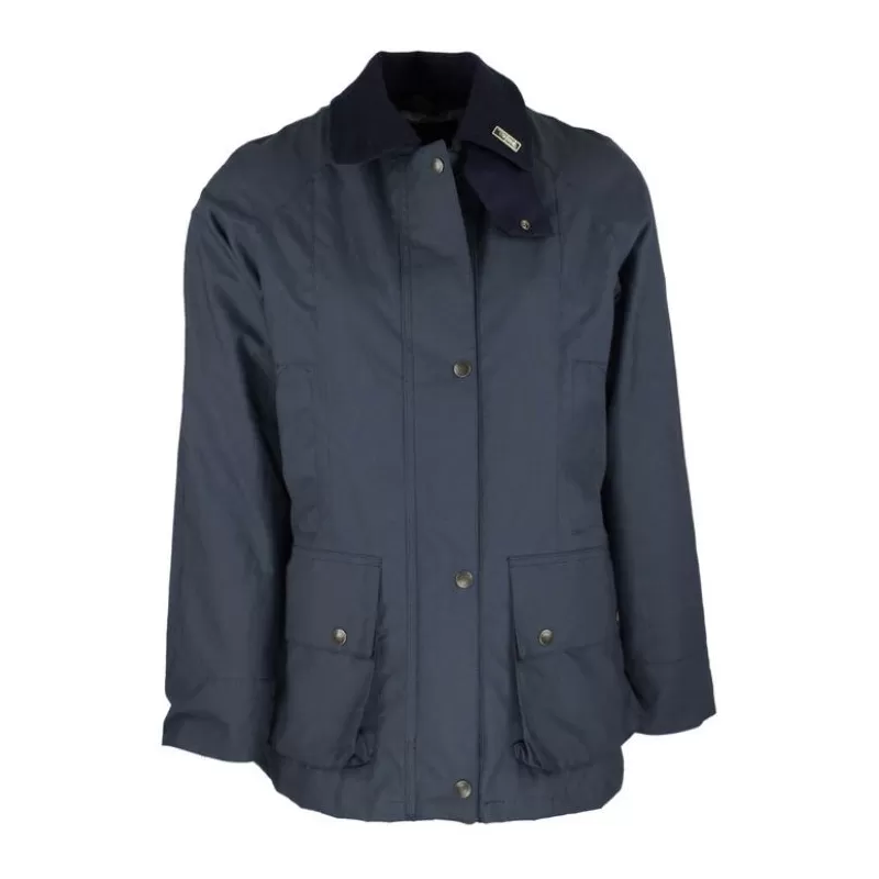 Jaqueta Burley Discovery de algodão azul Oxford azul marinho francês
