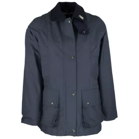 Jaqueta Burley Discovery de algodão azul Oxford azul marinho francês
