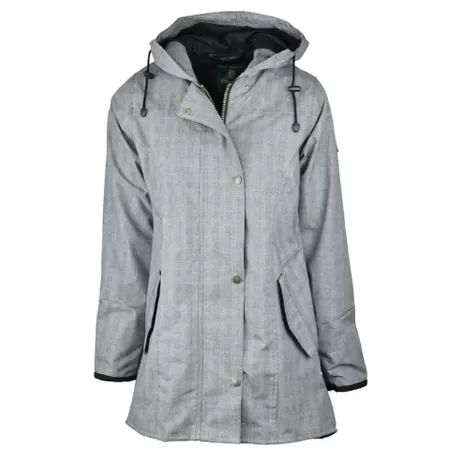 Chaqueta Oxford Blue Tartan Katrina encerada lavable Prince Of Wales