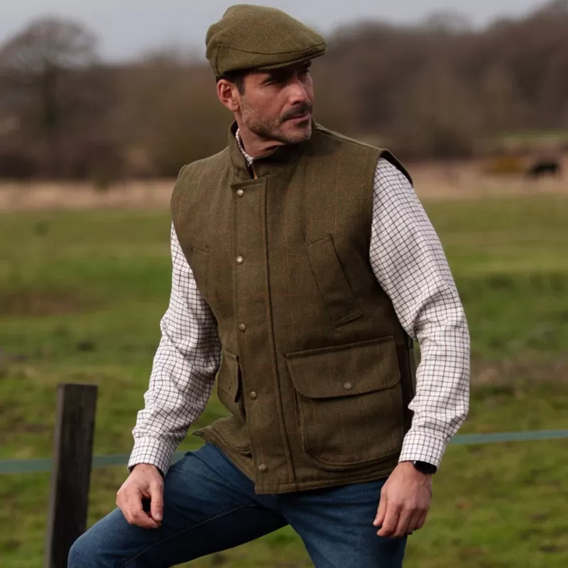 Colete Oxford Blue Brampton Tweed Loavt Colete Oxford Blue Brampton Tweed Loavt