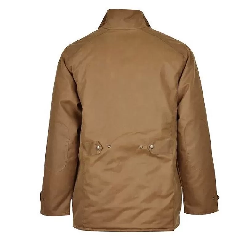 Jaqueta Fiskar Sand Oxford Azul Encerada