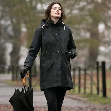 Jaqueta Oxford Brighton Tartan Azul Lavável e Encerada Blackwatch