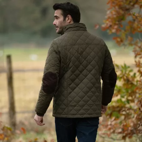 Jaqueta Oxford Azul Aron Acolchoada Oliva