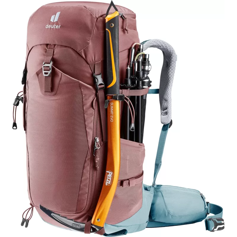 Deuter Trail Pro 34 SL Rojo, Gris