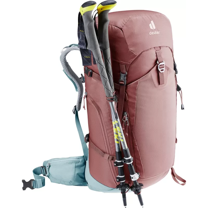 Deuter Trail Pro 34 SL Rojo, Gris