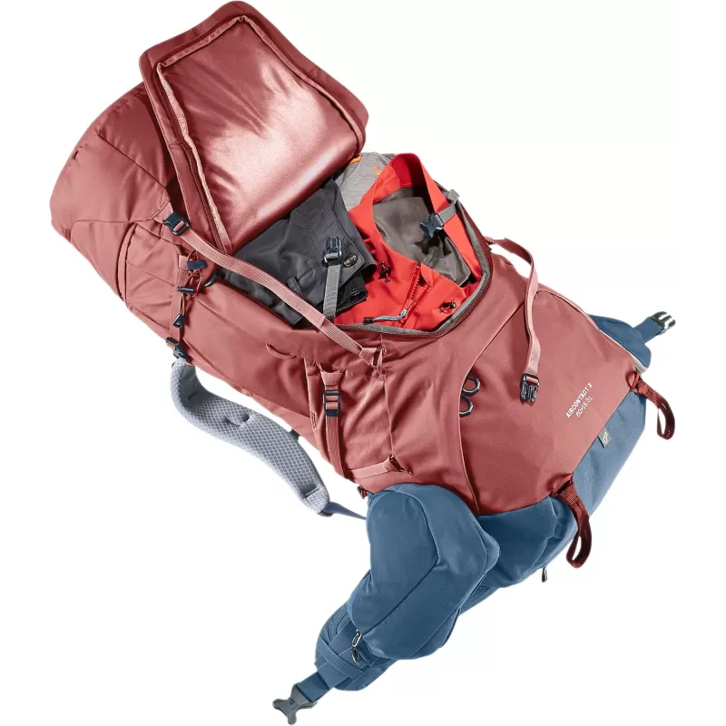 Deuter Aircontact X 60+15 SL Rojo