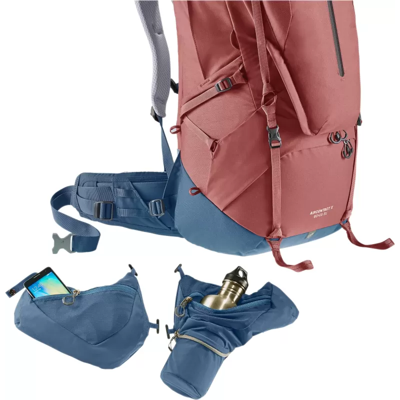 Deuter Aircontact X 60+15 SL Rojo