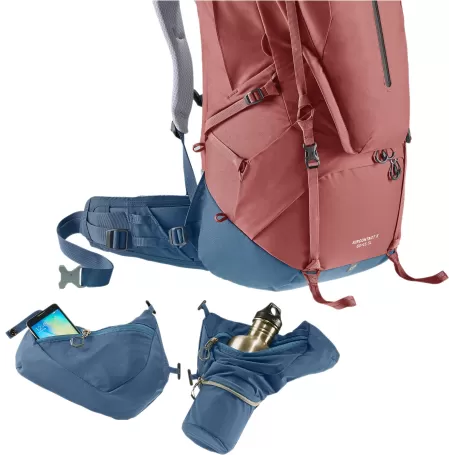 Deuter Aircontact X 60+15 SL Rojo