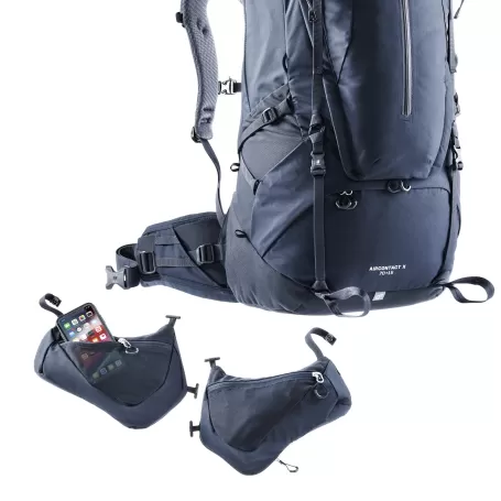 Deuter Aircontact X 70+15 Azul, Negro