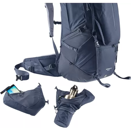Deuter Aircontact X 80+15 Azul, Negro