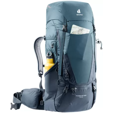 Deuter Futura Air Trek 50 + 10 Gris, Azul
