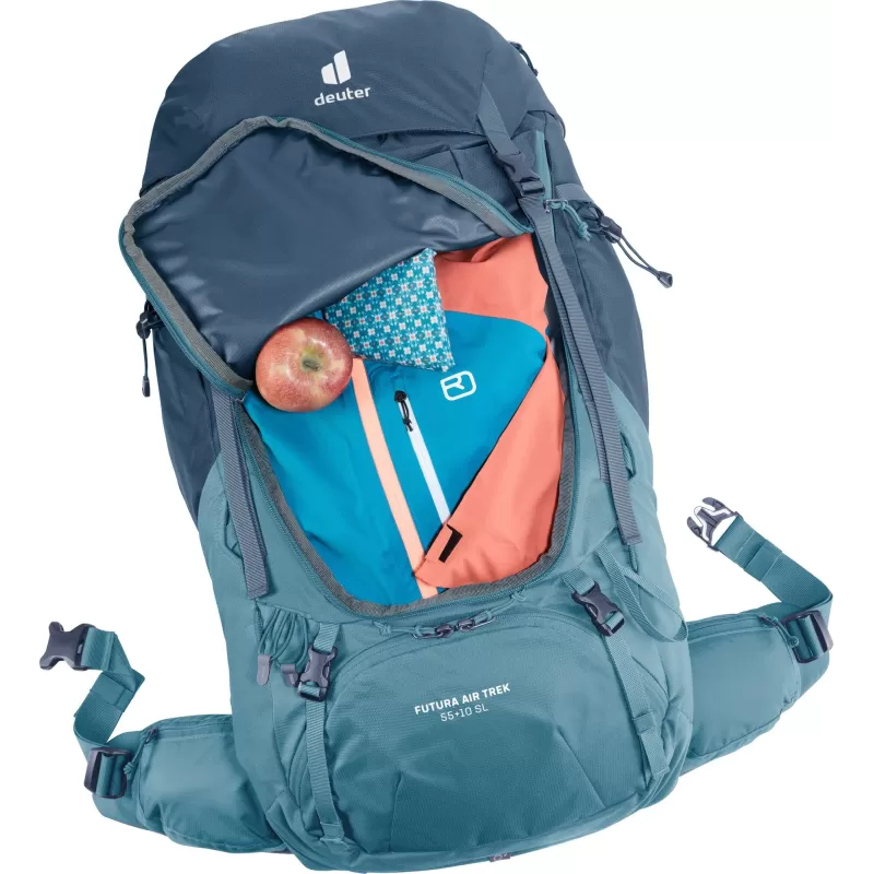 Deuter Futura Air Trek 55 + 10 SL Azul