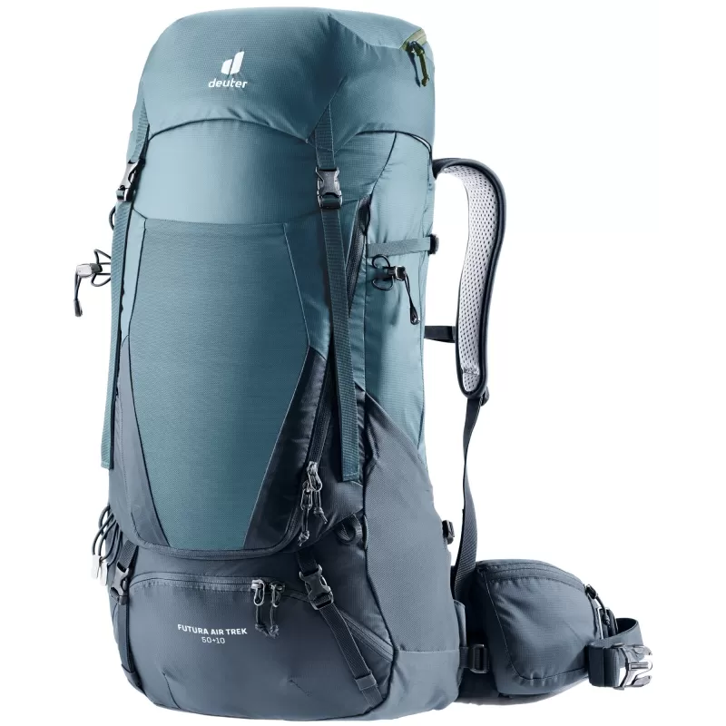 Deuter Futura Air Trek 50 + 10 Gris, Azul