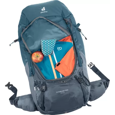 Deuter Futura Air Trek 60 + 10 Gris, Azul