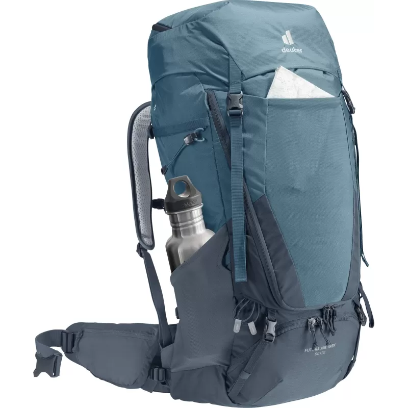 Deuter Futura Air Trek 60 + 10 Gris, Azul