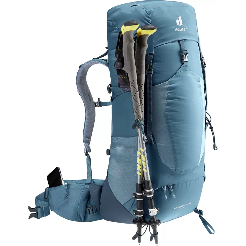 Deuter Aircontact Lite 40 + 10 Gris, Azul