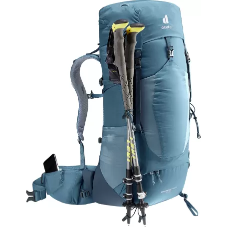 Deuter Aircontact Lite 40 + 10 Gris, Azul