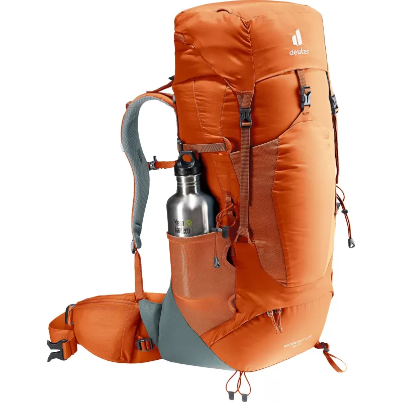 Deuter Aircontact Lite 40 + 10 naranja, marrón, Rojo