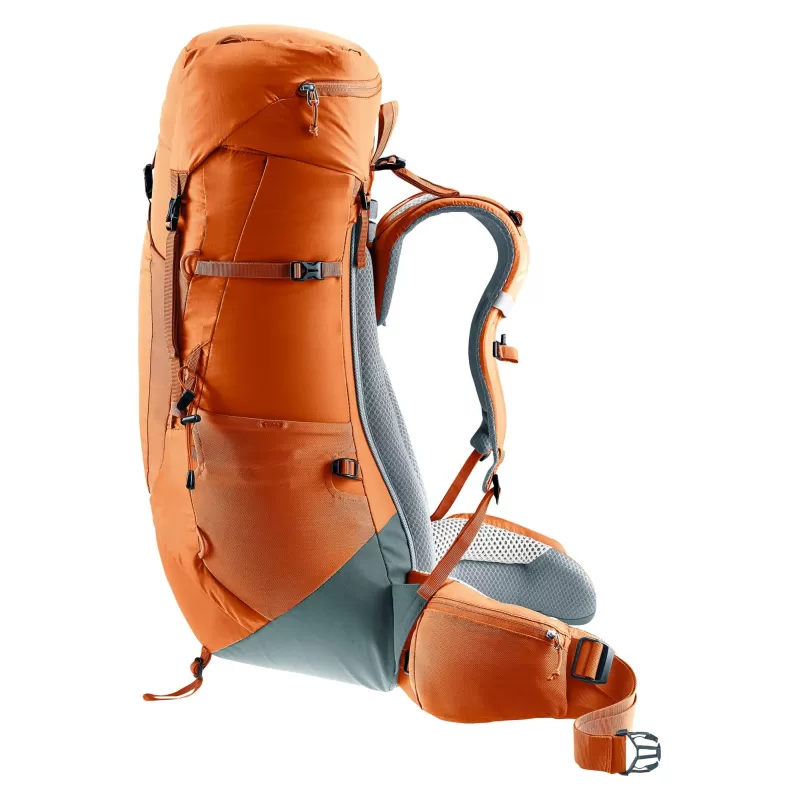 Deuter Aircontact Lite 40 + 10 naranja, marrón, Rojo