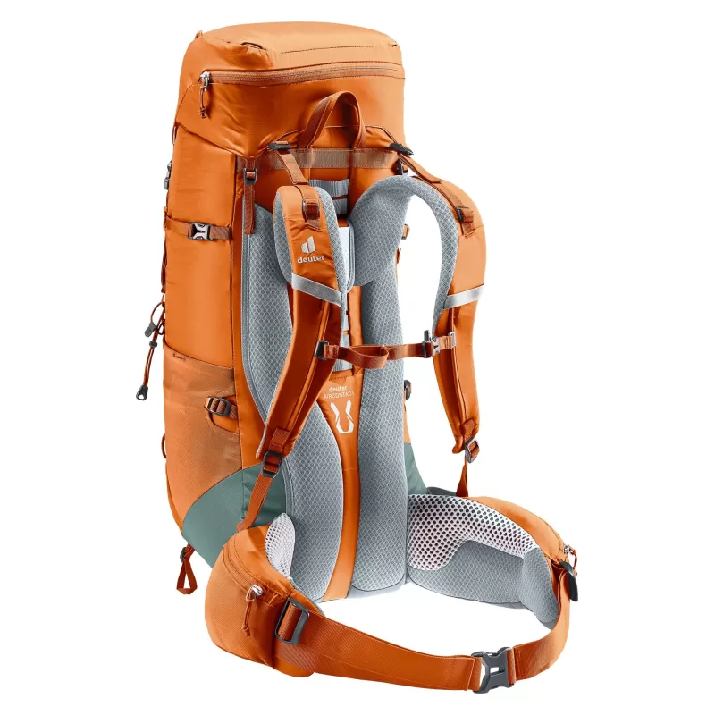 Deuter Aircontact Lite 40 + 10 naranja, marrón, Rojo
