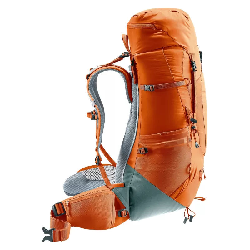 Deuter Aircontact Lite 40 + 10 naranja, marrón, Rojo