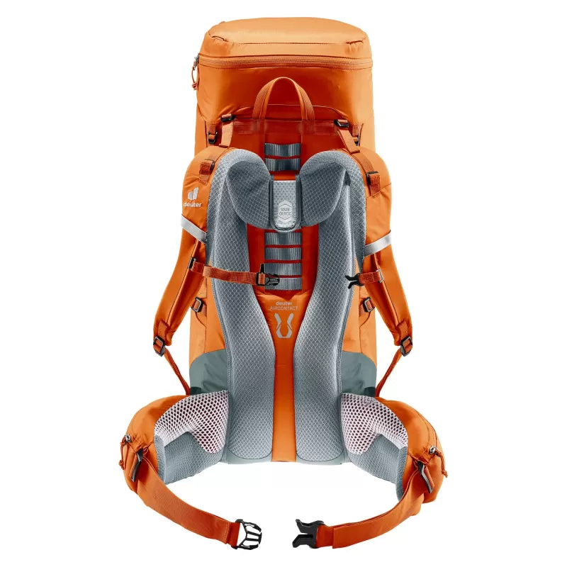 Deuter Aircontact Lite 40 + 10 naranja, marrón, Rojo