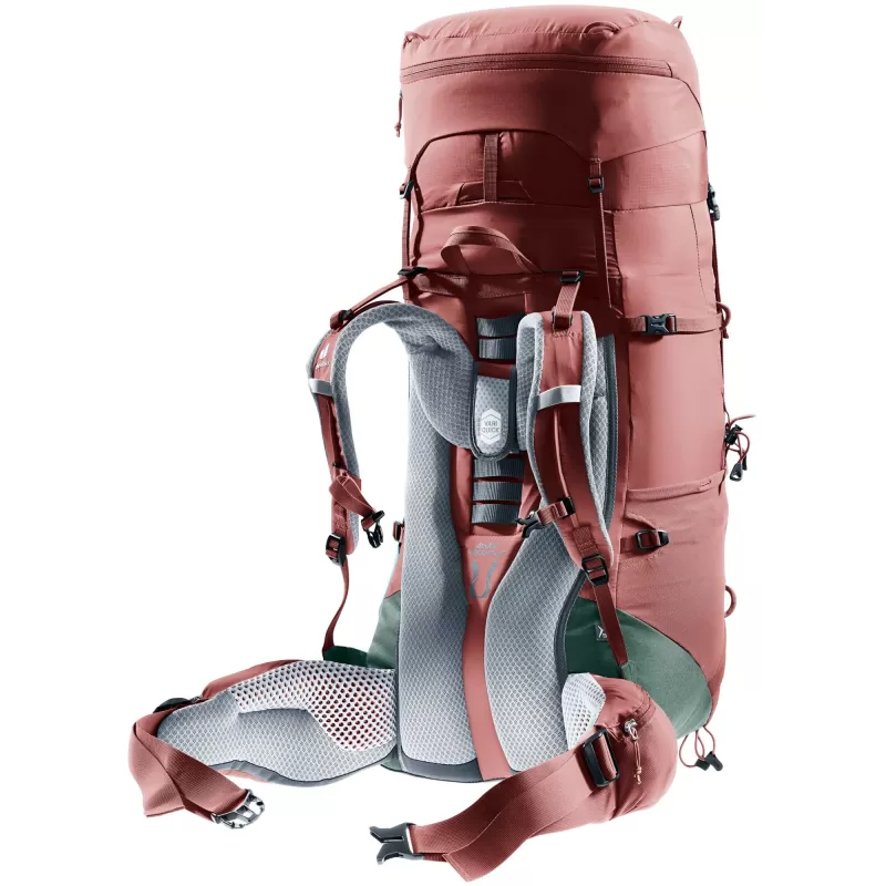 Deuter Aircontact Lite 45 + 10 SL Rojo