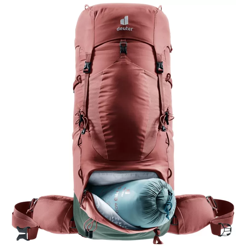Deuter Aircontact Lite 45 + 10 SL Rojo