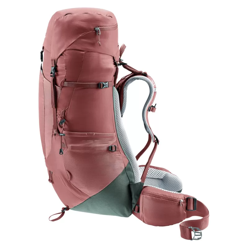 Deuter Aircontact Lite 45 + 10 SL Rojo