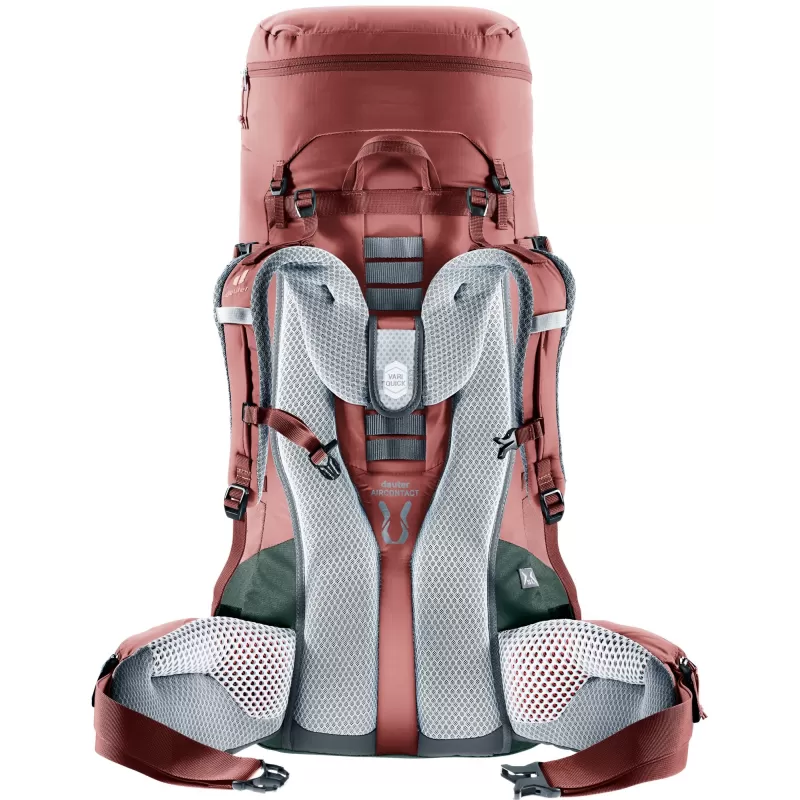 Deuter Aircontact Lite 45 + 10 SL Rojo