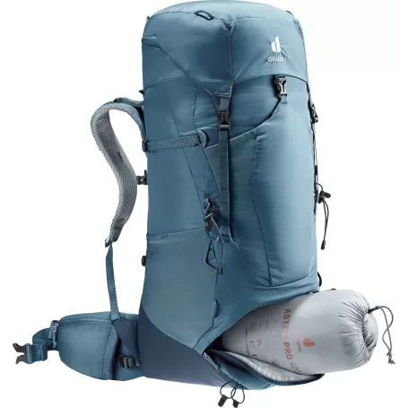 Deuter Aircontact Lite 50 + 10 Gris, Azul