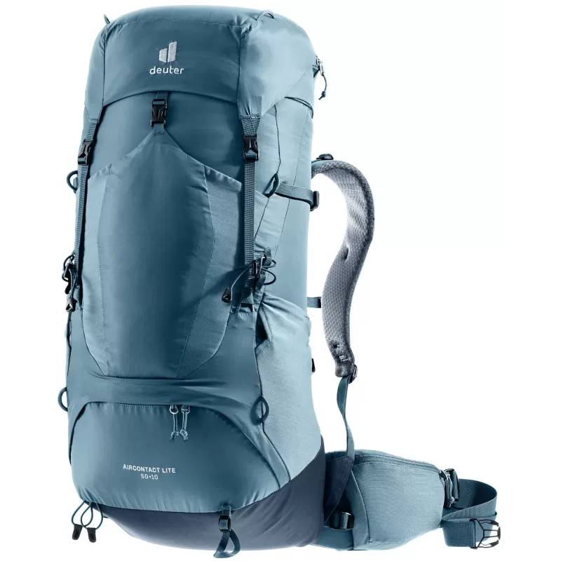 Deuter Aircontact Lite 50 + 10 Gris, Azul