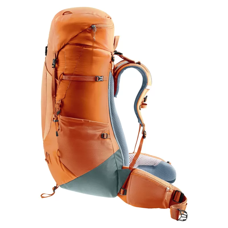 Deuter Aircontact Lite 50 + 10 naranja, marrón, Rojo