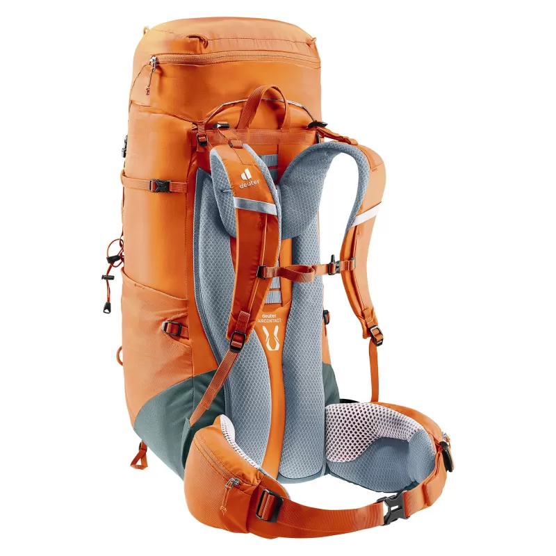 Deuter Aircontact Lite 50 + 10 naranja, marrón, Rojo