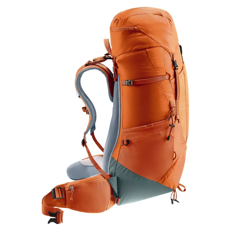 Deuter Aircontact Lite 50 + 10 naranja, marrón, Rojo