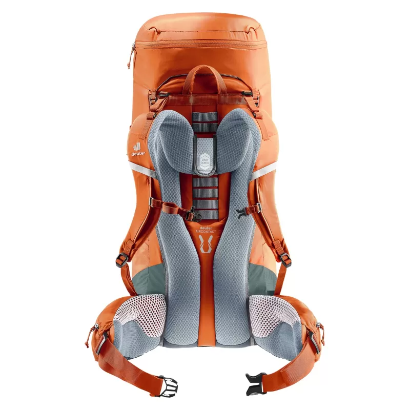 Deuter Aircontact Lite 50 + 10 naranja, marrón, Rojo