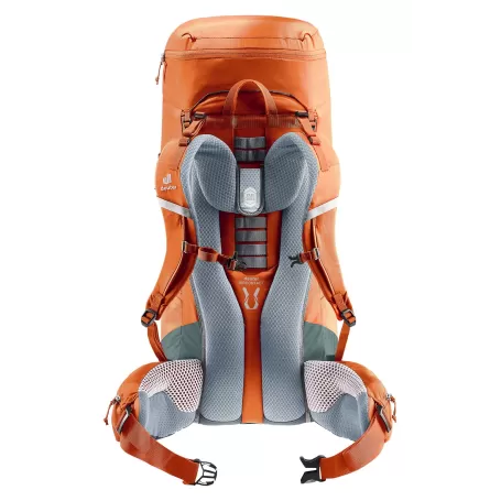Deuter Aircontact Lite 50 + 10 naranja, marrón, Rojo