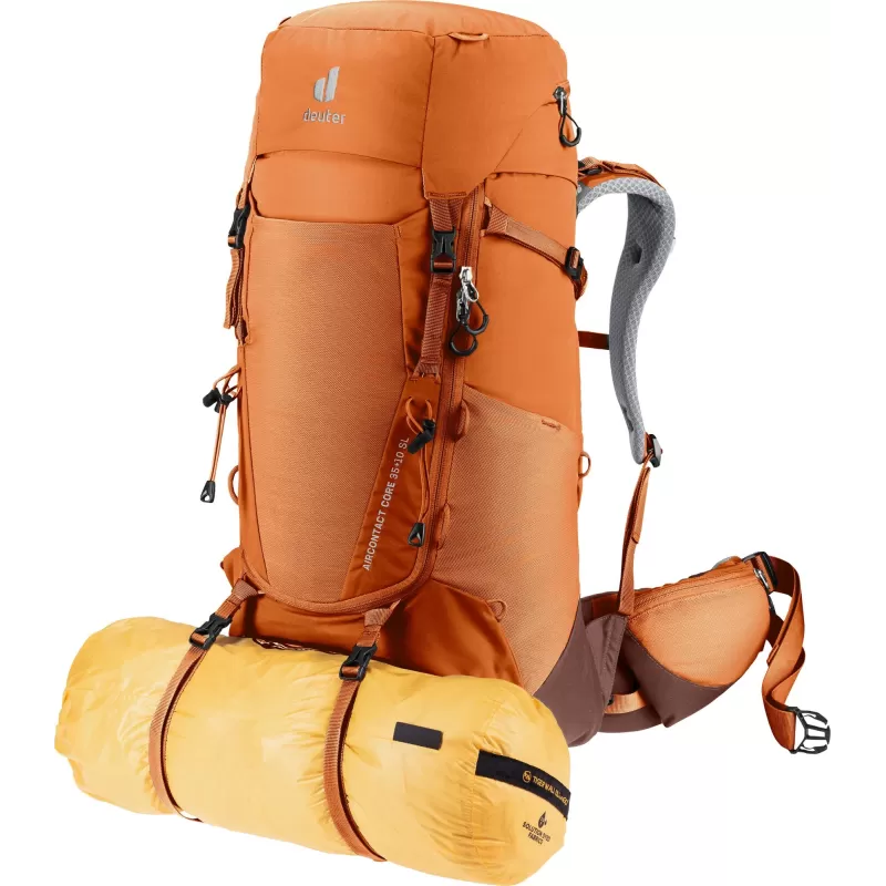 Deuter Aircontact Core 35+10 SL naranja, marrón