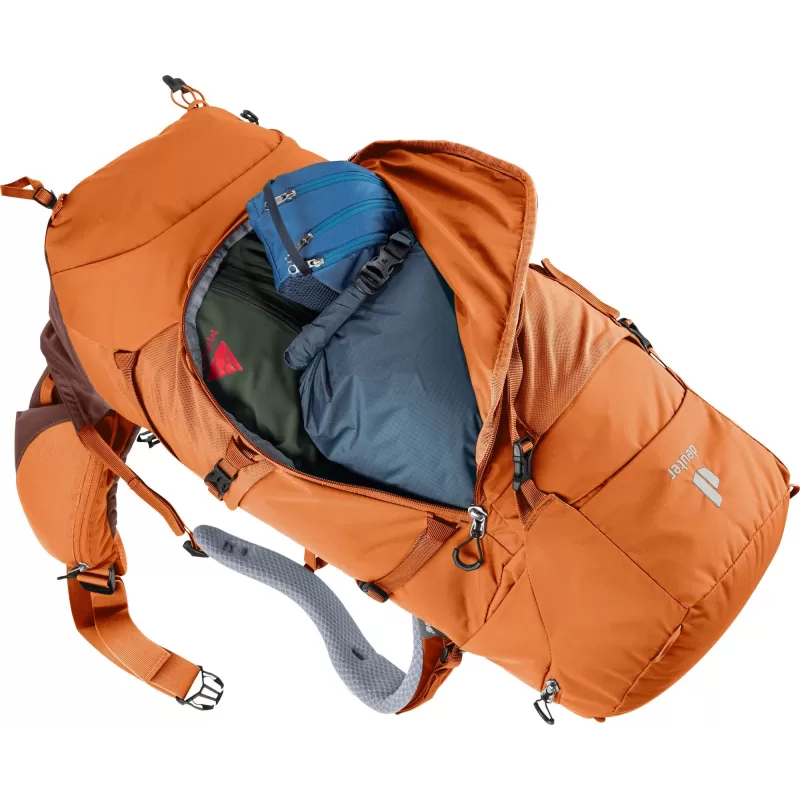 Deuter Aircontact Core 35+10 SL naranja, marrón